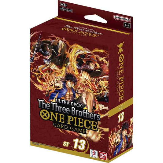 One Piece Card Game - Starter Deck - ST13 Ultra Deck - The Three Brothers