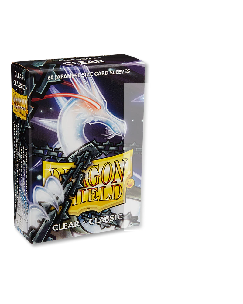 Dragon Shield - 60ct Japanese Size - Clear