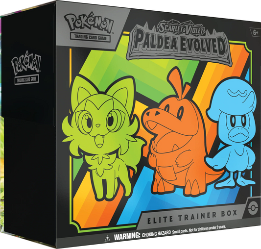 Pokémon - Scarlet and Violet - Paldea Evolved - Elite Trainer Box