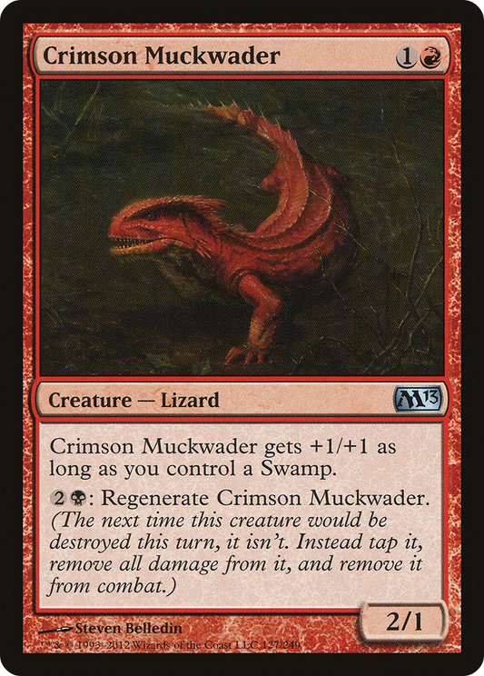 Crimson Muckwader (M13-127) - Magic 2013