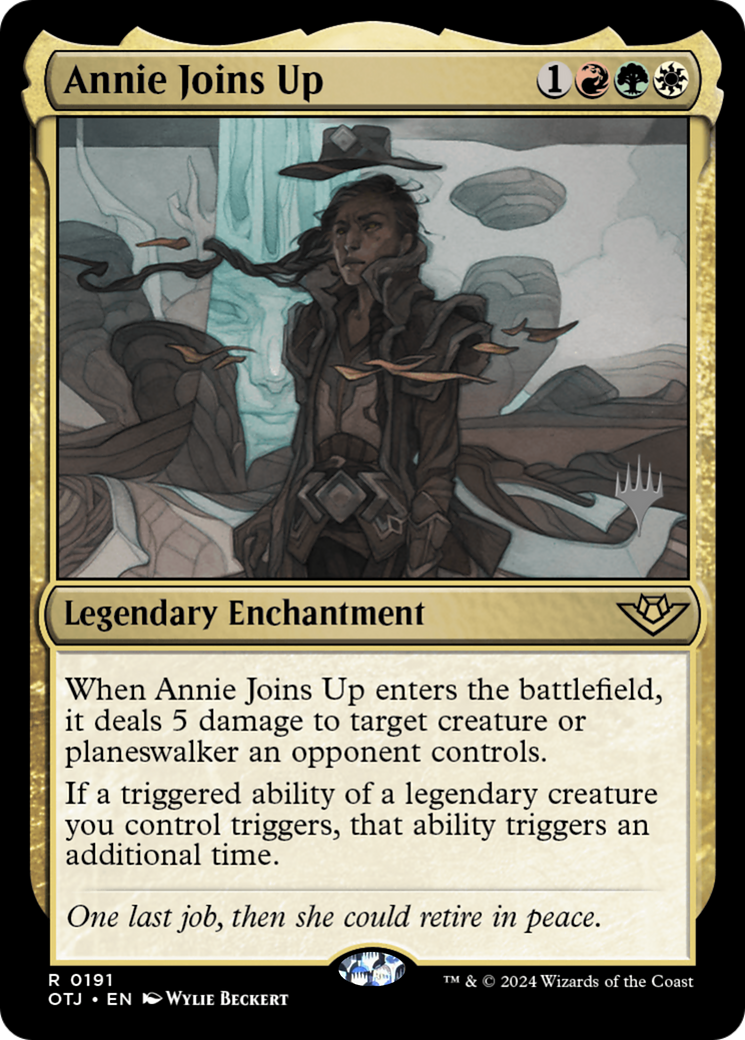 Annie Joins Up (PPOTJ-191) - Outlaws of Thunder Junction Promos Foil