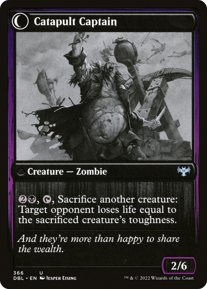 Catapult Fodder (DBL-366) - Innistrad: Double Feature: (Double Faced Transform)