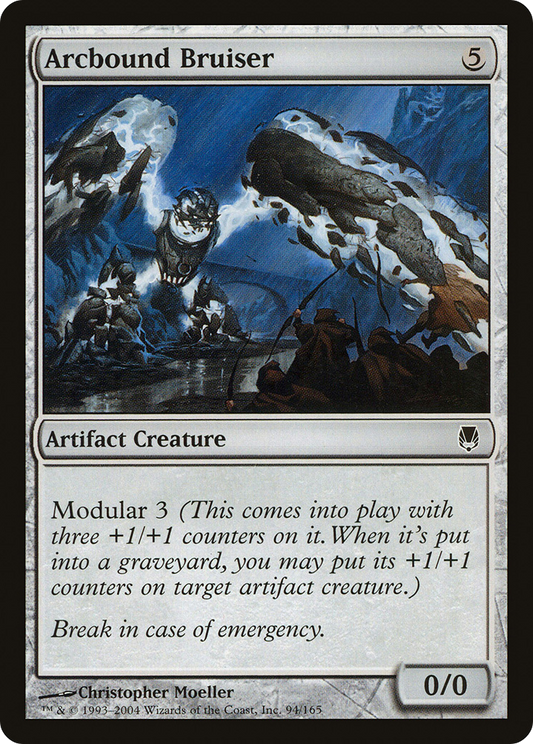 Arcbound Bruiser (DST-094) - Darksteel Foil