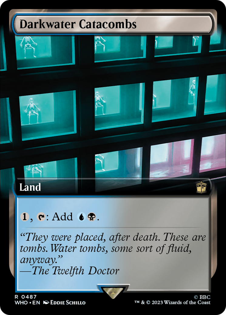 Darkwater Catacombs (Extended Art) (WHO-487) - Doctor Who: (Extended Art)