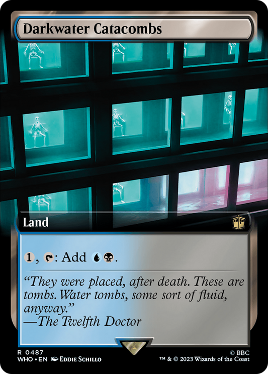 Darkwater Catacombs (Extended Art) (WHO-487) - Doctor Who: (Extended Art)