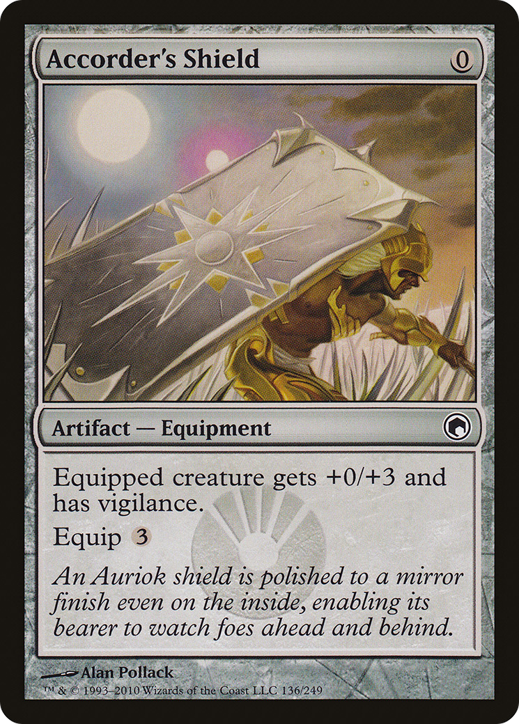 Accorder's Shield (SOM-136) - Scars of Mirrodin Foil