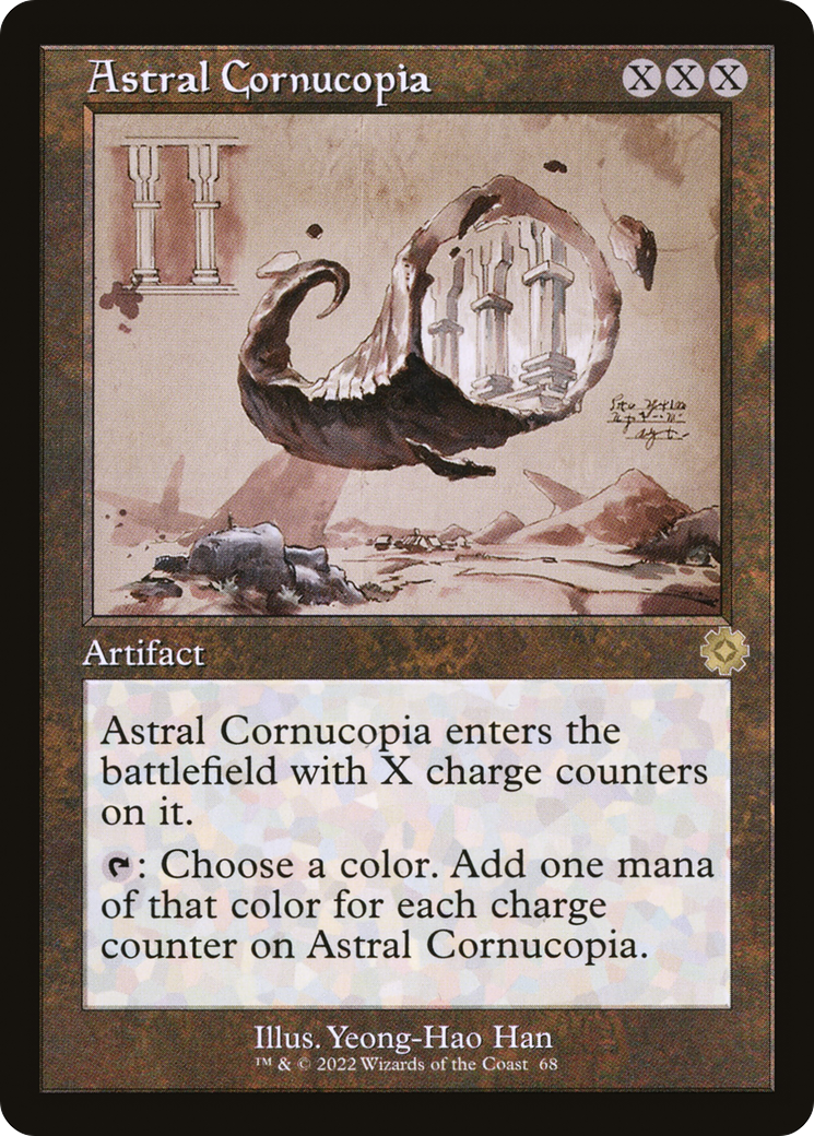 Astral Cornucopia (Schematic) (BRR-068) - The Brothers' War Retro Artifacts Foil
