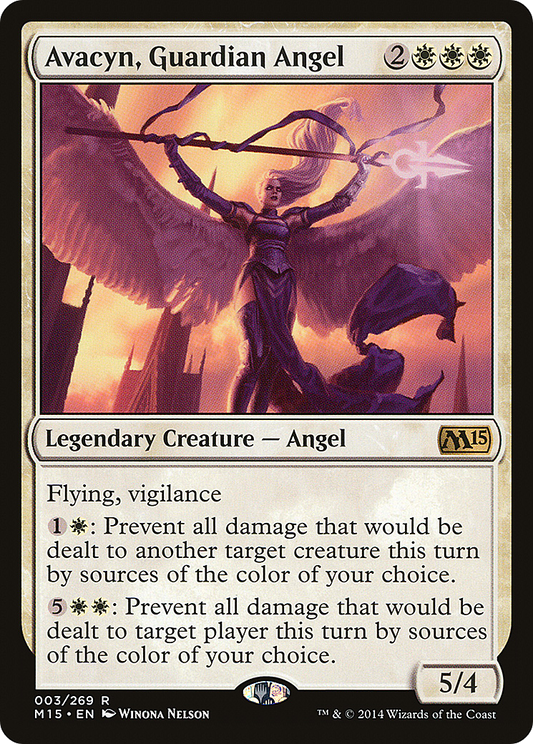 Avacyn, Guardian Angel (M15-003) - Magic 2015