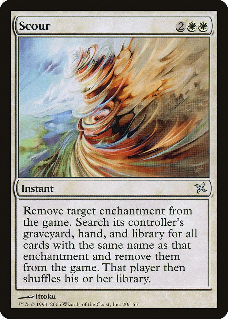 Scour (BOK-020) - Betrayers of Kamigawa
