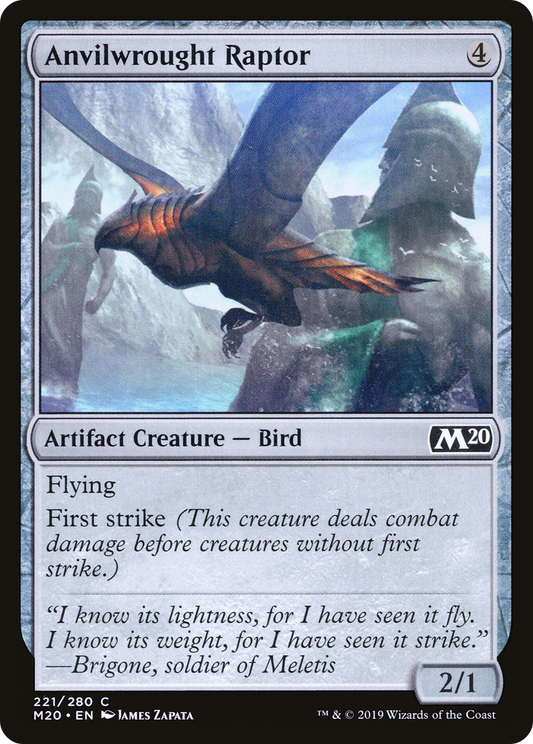 Anvilwrought Raptor (M20-221) - Core Set 2020