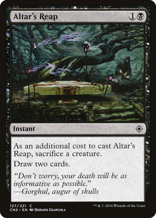 Altar's Reap (CN2-127) - Conspiracy: Take the Crown Foil