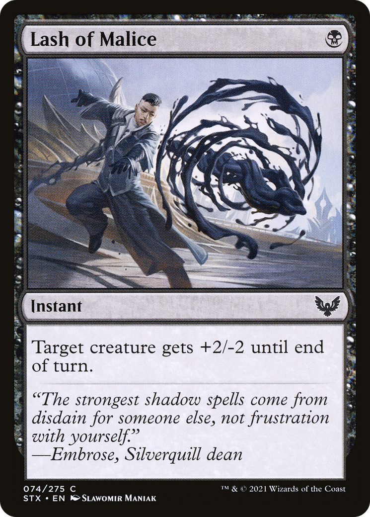 Lash of Malice (STX-074) - Strixhaven: School of Mages