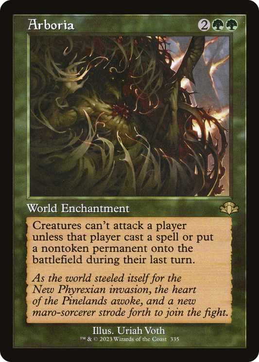 Arboria (Retro Frame) (DMR-335) - Dominaria Remastered Foil