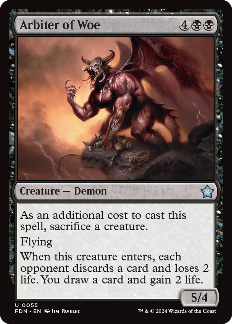 Arbiter of Woe (FDN-055) - Foundations