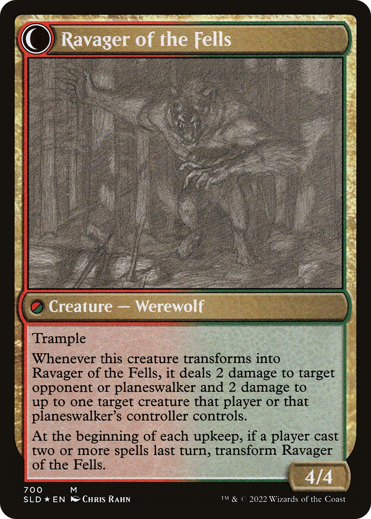 Huntmaster of the Fells (Sketch Showcase) (SLD-700) - Secret Lair Drop