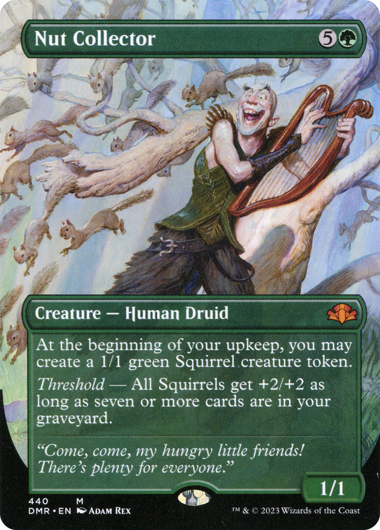 Nut Collector (Borderless) (DMR-440) - Dominaria Remastered (Borderless)