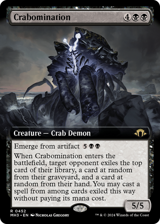 Crabomination (Extended Art) (MH3-452) - Modern Horizons 3: (Extended Art)