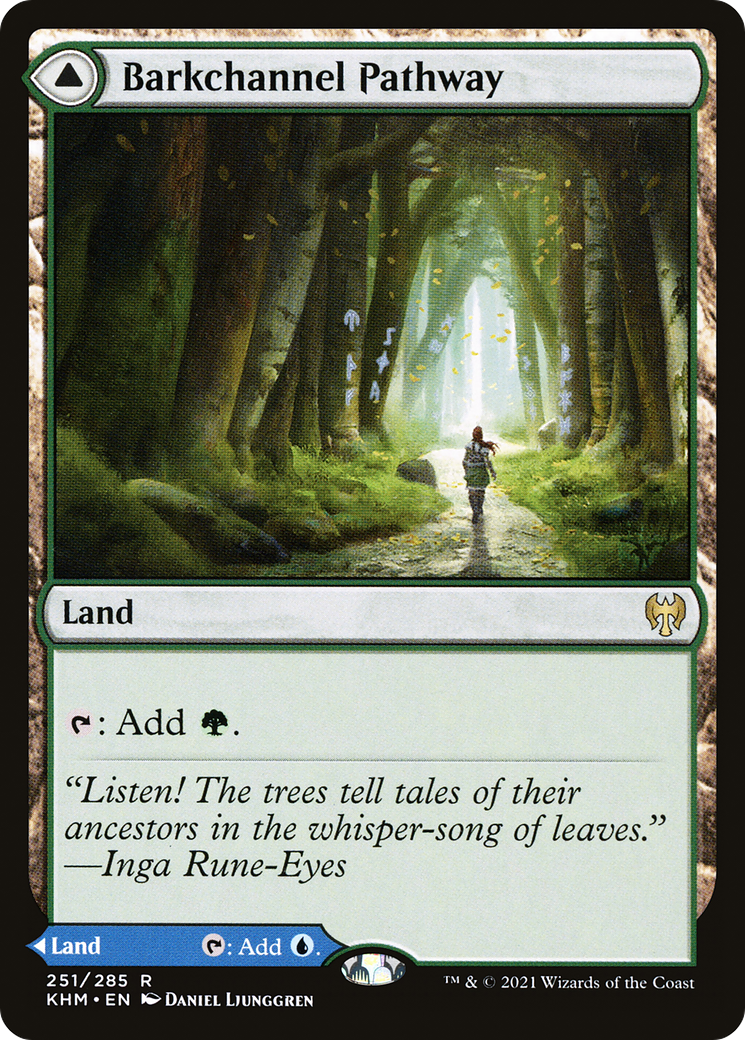 Barkchannel Pathway (KHM-251) - Kaldheim Foil