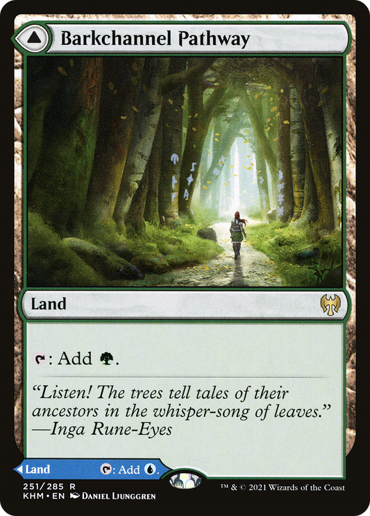 Barkchannel Pathway (KHM-251) - Kaldheim Foil
