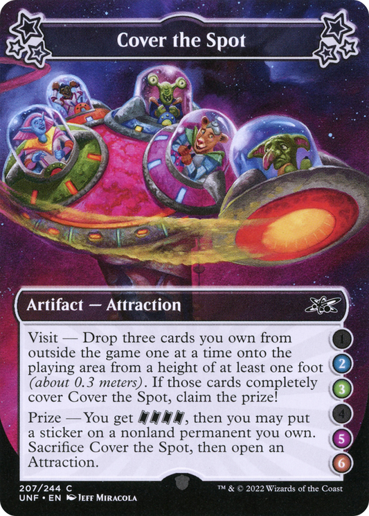 Cover the Spot (2-3-5-6) (UNF-207) - Unfinity Foil