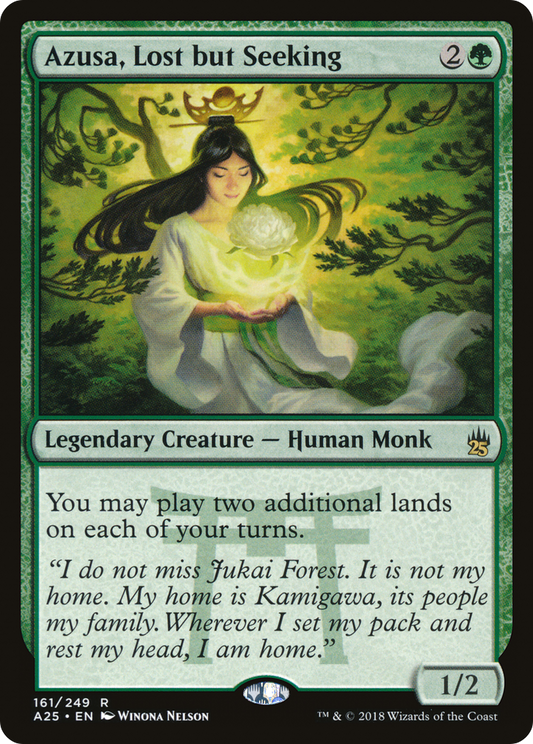 Azusa, Lost but Seeking (A25-161) - Masters 25 Foil