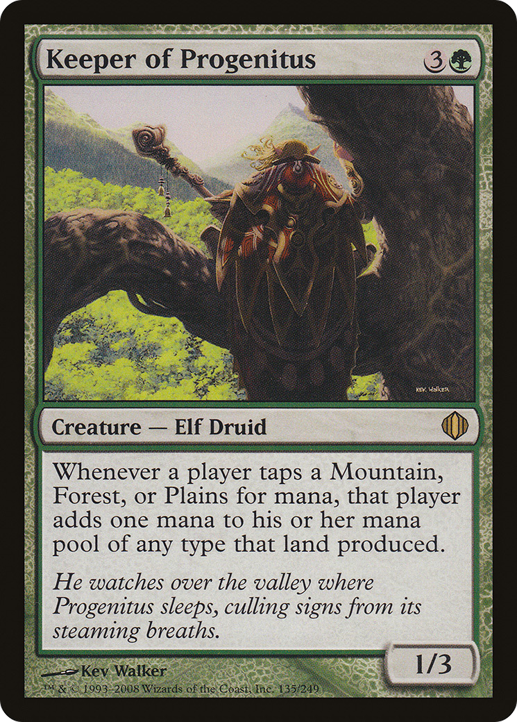 Keeper of Progenitus (ALA-135) - Shards of Alara