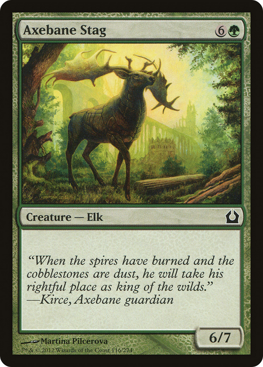 Axebane Stag (RTR-116) - Return to Ravnica