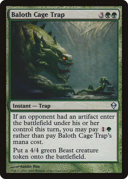 Baloth Cage Trap (ZEN-156) - Zendikar Foil