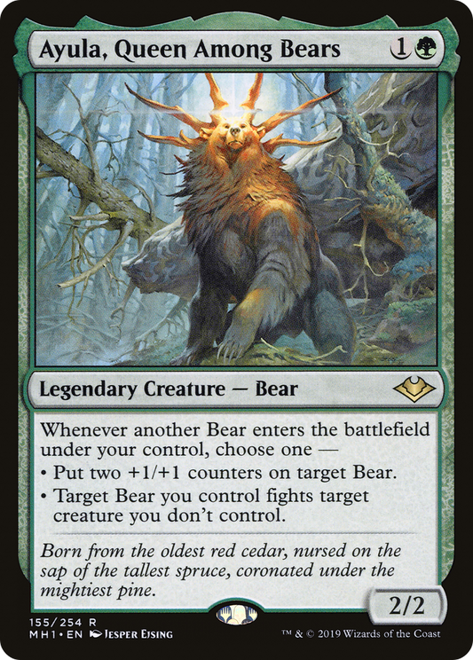 Ayula, Queen Among Bears (MH1-155) - Modern Horizons