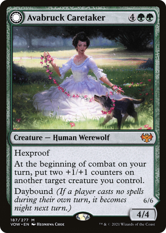 Avabruck Caretaker (VOW-187) - Innistrad: Crimson Vow: (Double Faced Transform)