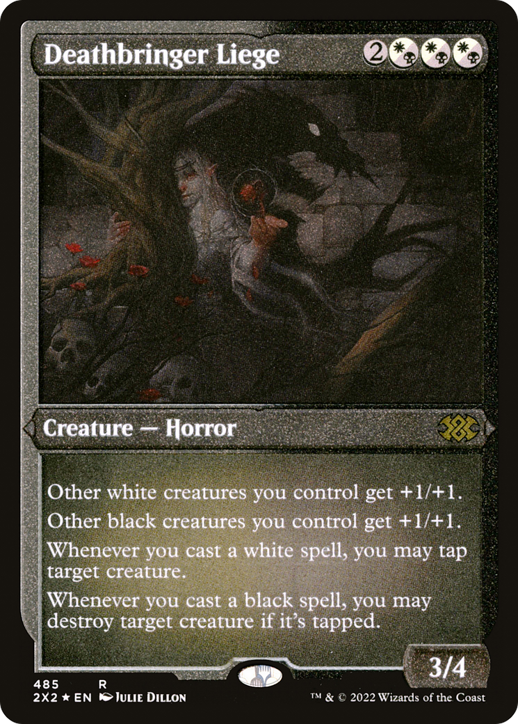 Deathbringer Liege (2X2-485) - Double Masters 2022 Foil