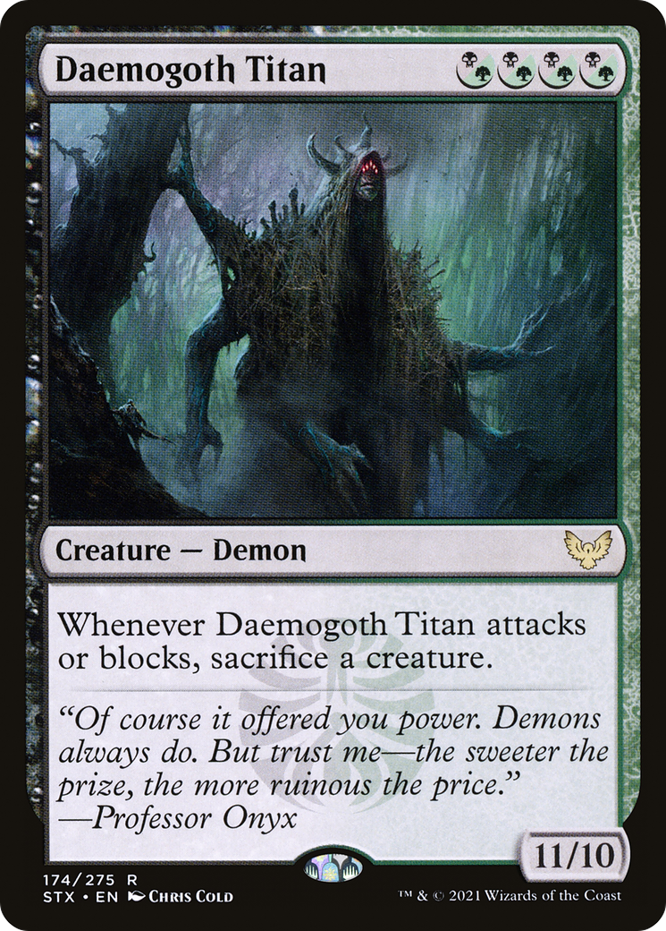 Daemogoth Titan (STX-174) - Strixhaven: School of Mages