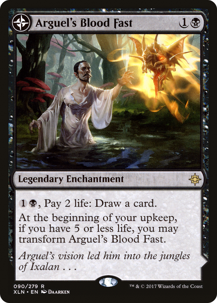 Arguel's Blood Fast (XLN-090) - Ixalan: (compasslanddfc) Foil