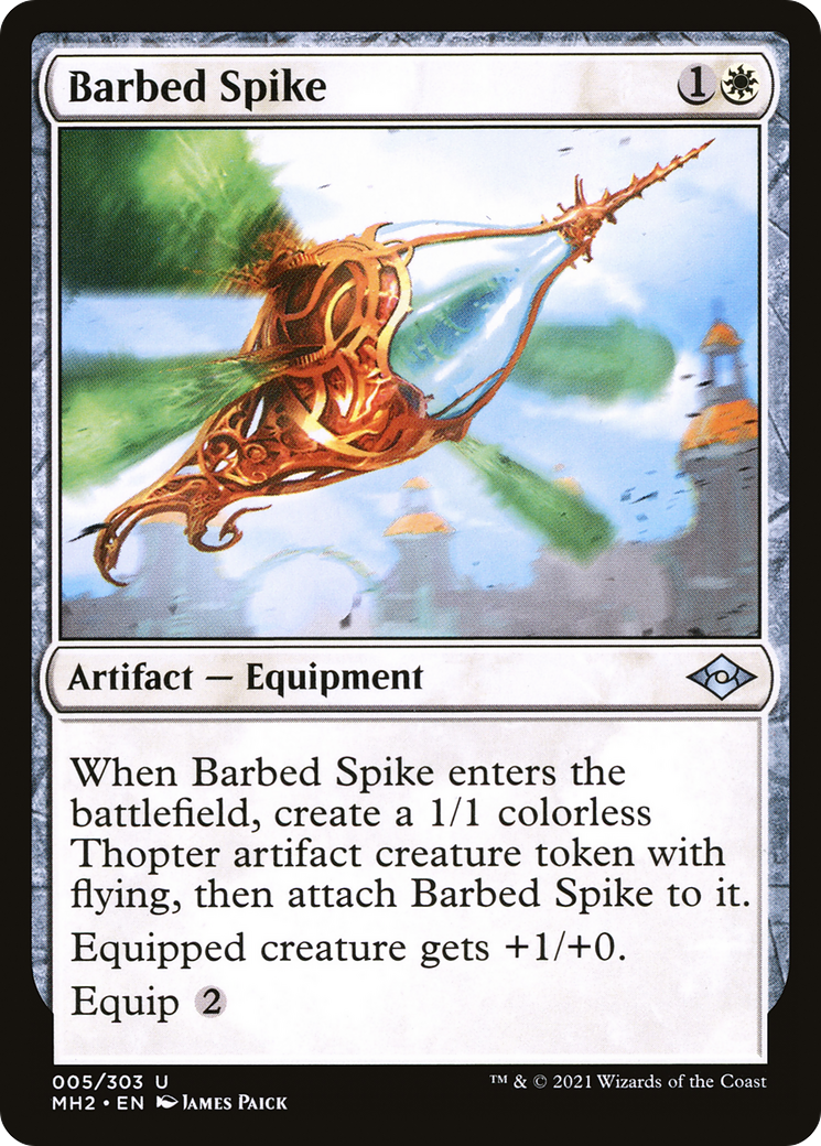 Barbed Spike (MH2-005) - Modern Horizons 2 Foil