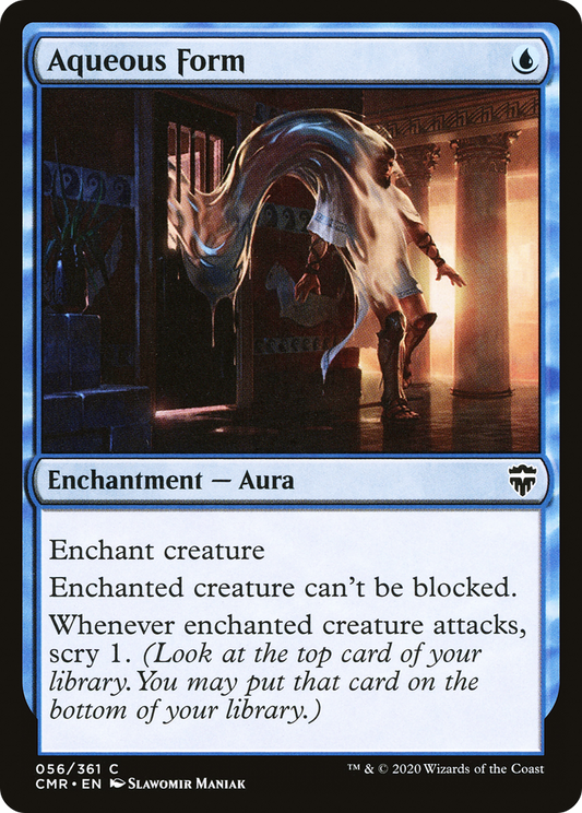 Aqueous Form (CMR-056) - Commander Legends Foil