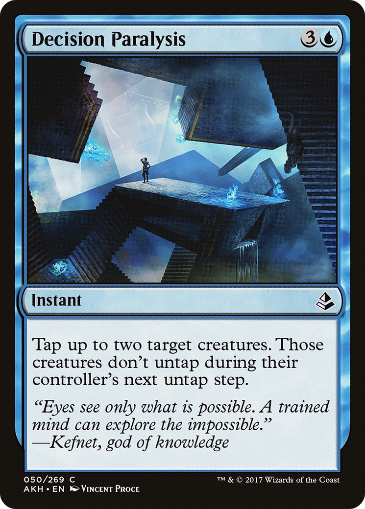 Decision Paralysis (AKH-050) - Amonkhet