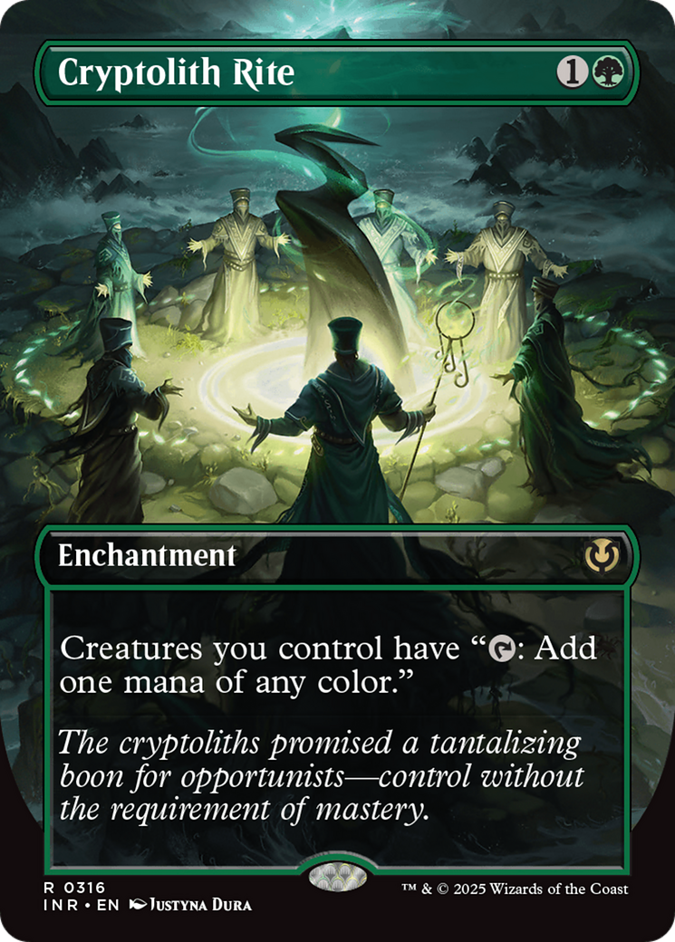 Cryptolith Rite (INR-316) - Innistrad Remastered: (enchantment) (Borderless)