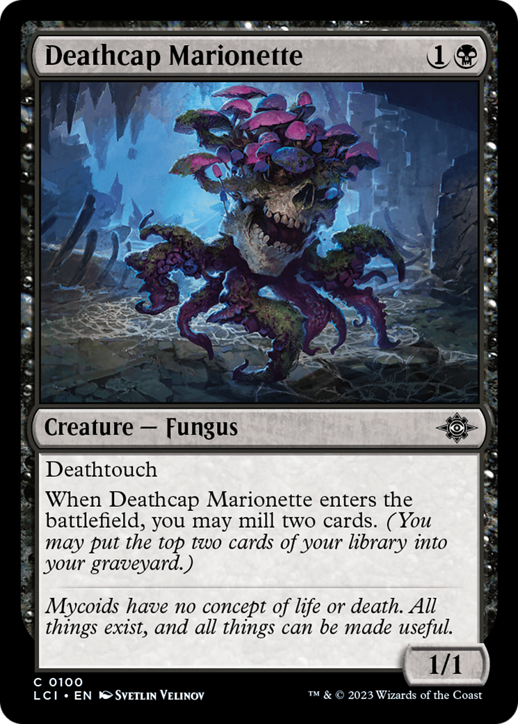Deathcap Marionette (LCI-100) - The Lost Caverns of Ixalan Foil
