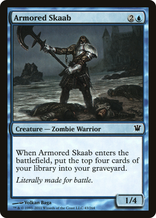Armored Skaab (ISD-043) - Innistrad Foil