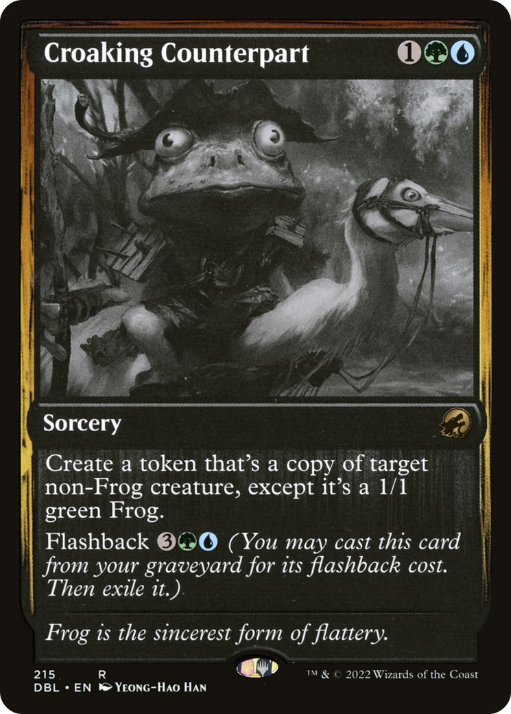 Croaking Counterpart (DBL-215) - Innistrad: Double Feature