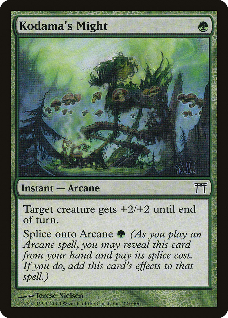 Kodama's Might (CHK-224) - Champions of Kamigawa