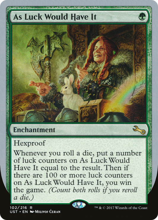 As Luck Would Have It (UST-102) - Unstable
