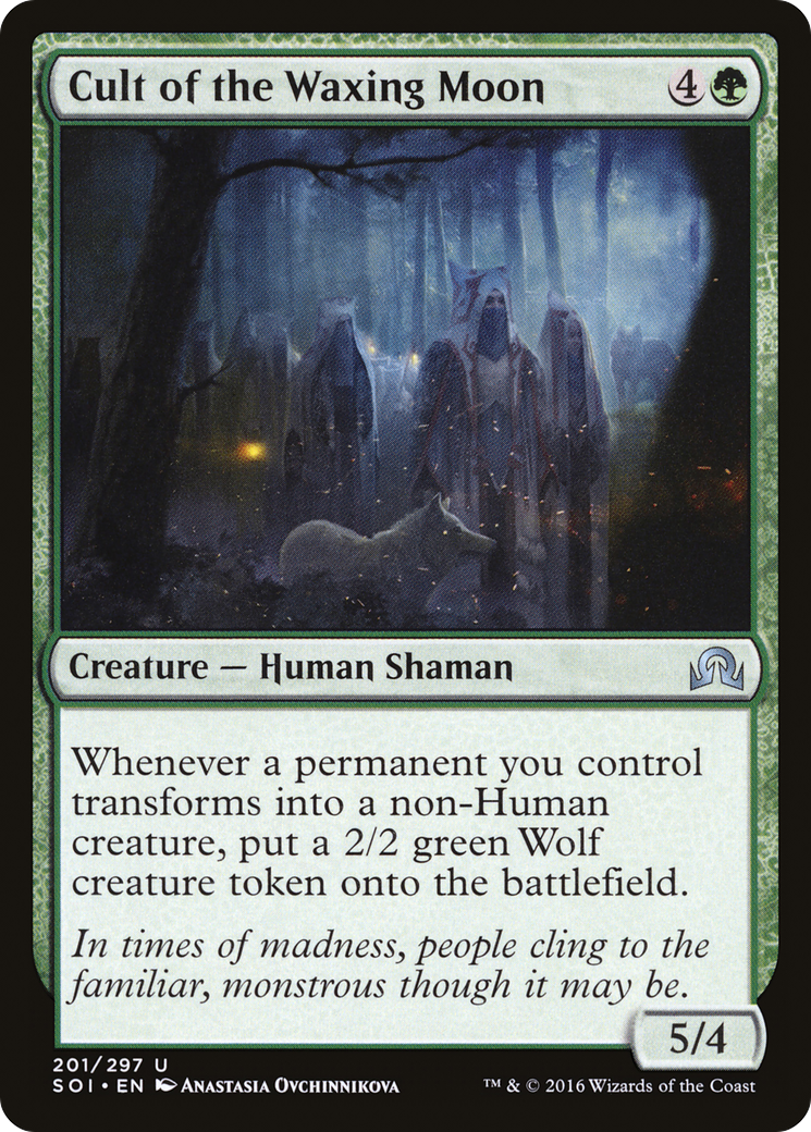 Cult of the Waxing Moon (SOI-201) - Shadows over Innistrad Foil