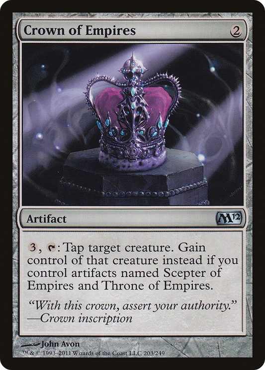 Crown of Empires (M12-203) - Magic 2012 Foil