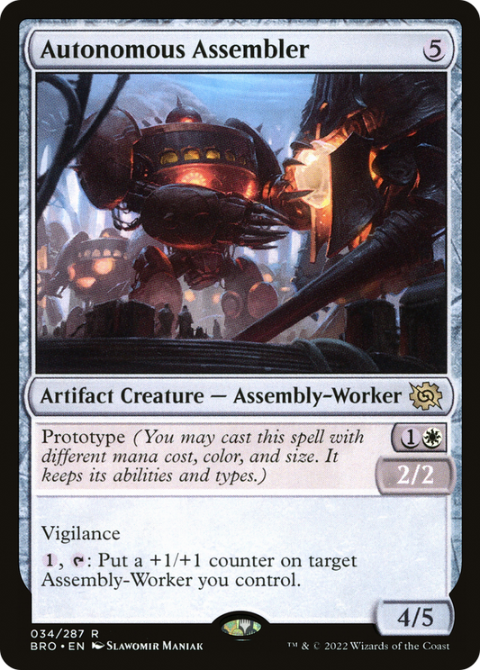 Autonomous Assembler (BRO-034) - The Brothers' War Foil