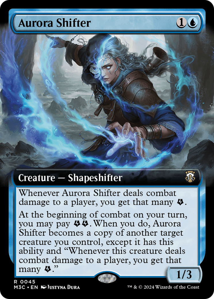Aurora Shifter (Extended Art) (M3C-045) - Modern Horizons 3 Commander: (Extended Art)