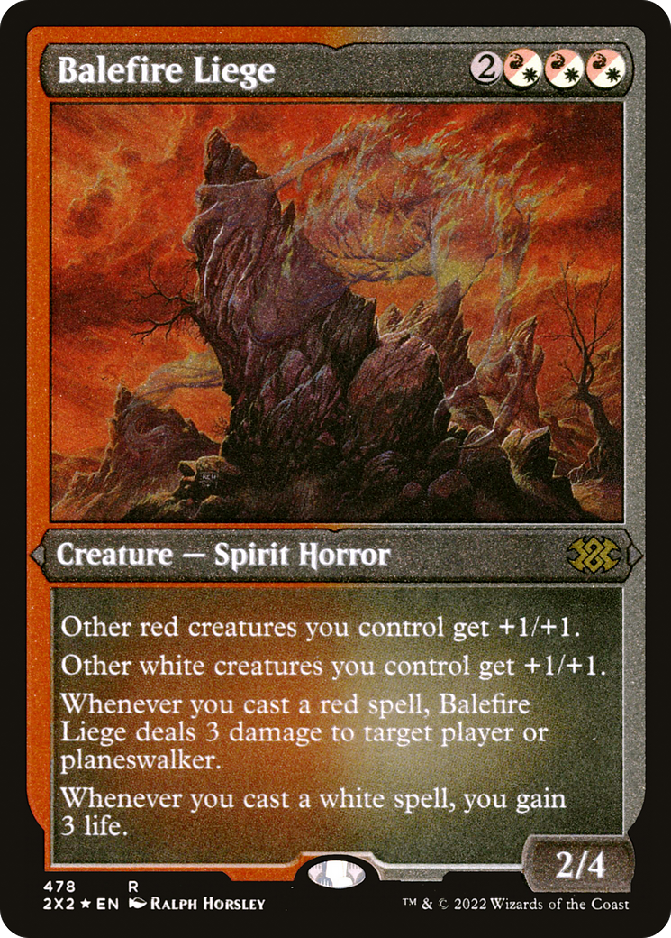 Balefire Liege (2X2-478) - Double Masters 2022 Foil