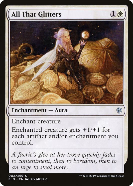 All That Glitters (ELD-002) - Throne of Eldraine Foil