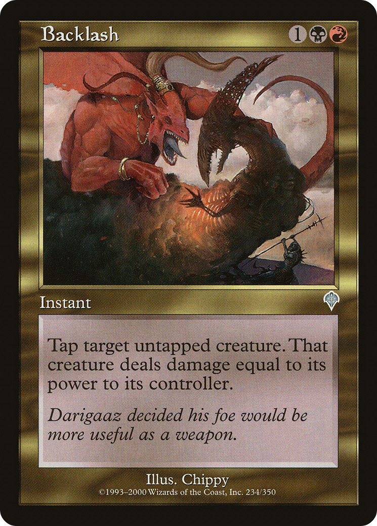 Backlash (INV-234) - Invasion Foil