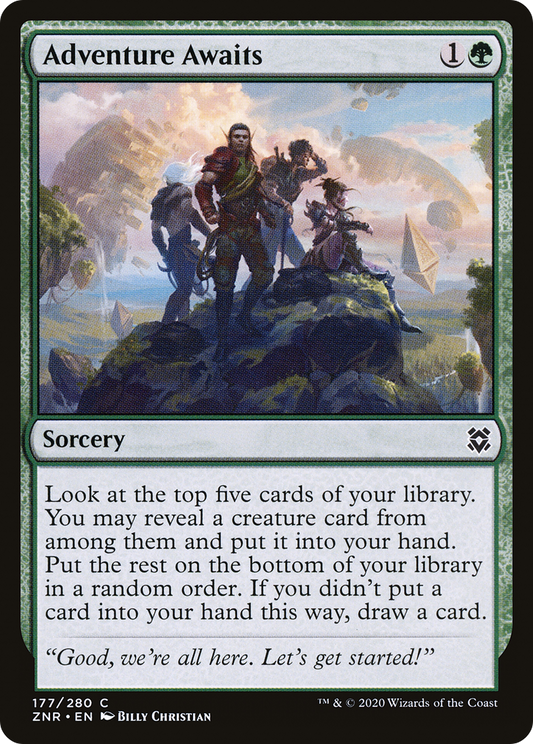 Adventure Awaits (ZNR-177) - Zendikar Rising